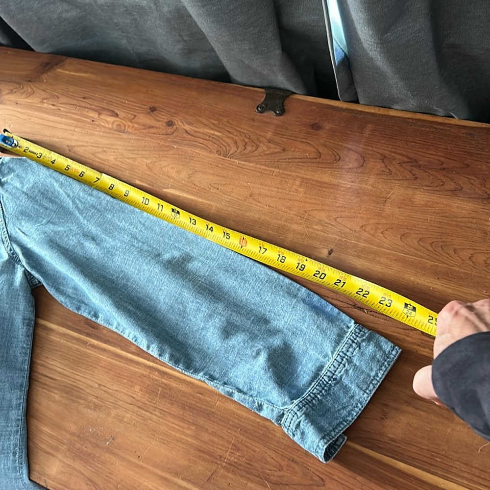 Denim button top - Picture 7 of 8